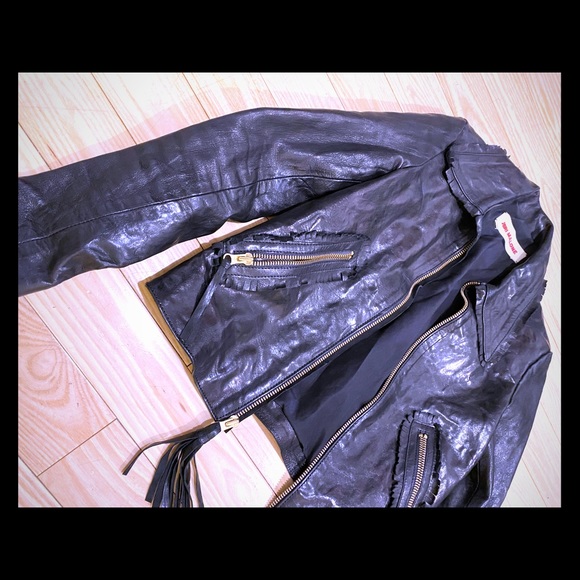 Jeri Malone designer leather jacket! - Picture 1 of 4